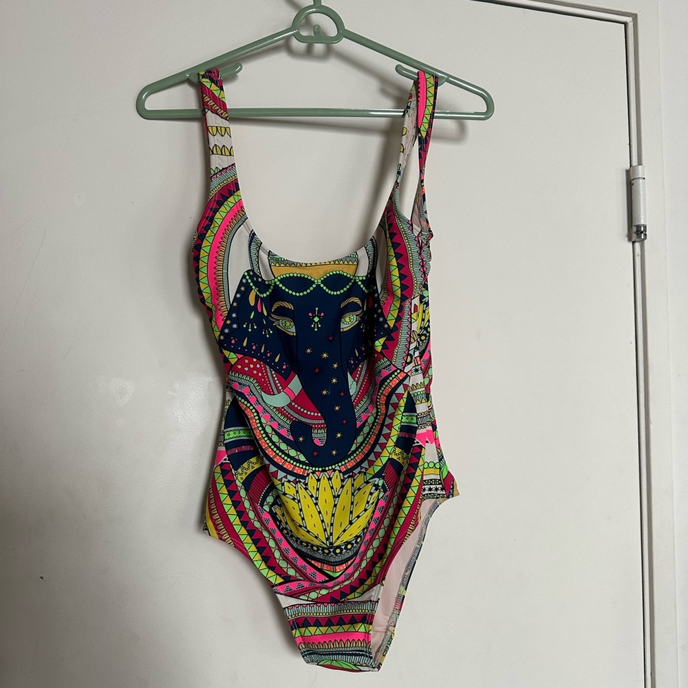 Beautiful bright colored Mara Hoffman swimsuit. - Picture 4 of 4
